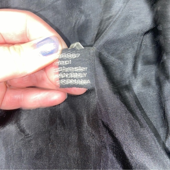 Emily | Wool Blend Red Buffalo Plaid Cropped Blazer Jacket Vintage 90’s - Picture 7 of 10